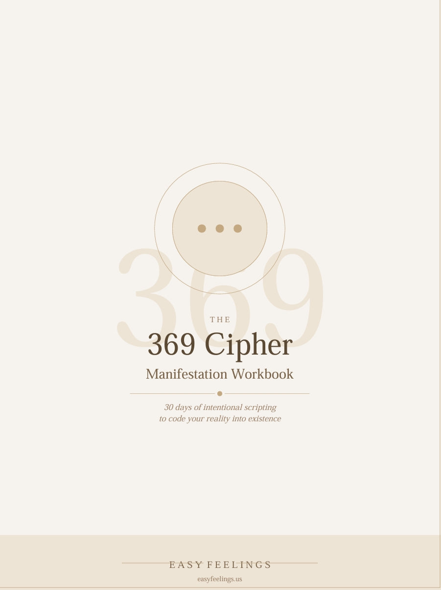 The 369 Cipher Workbook — 30 Days of Intentional Scripting
