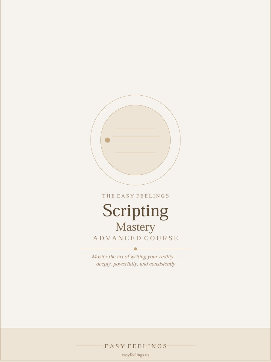 Scripting Mastery — The Advanced Manifestation Writing Course