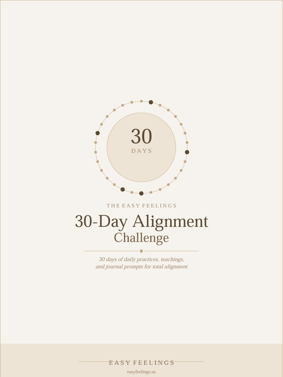 The 30-Day Alignment Challenge — Daily Practices for Total Transformation